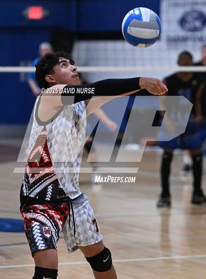 Thumbnail 2 in Miller @ Desert Christian (CIF SS Div 8 Round 2) photogallery.