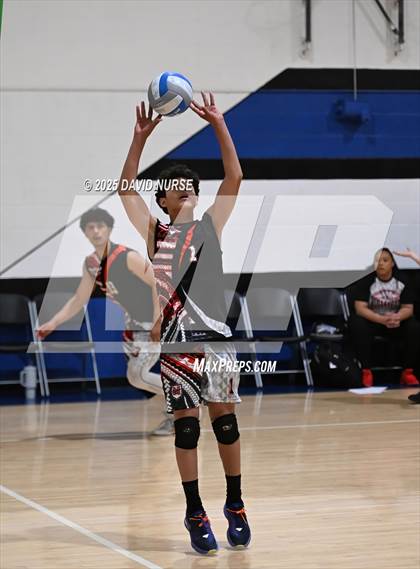 Thumbnail 2 in Miller @ Desert Christian (CIF SS Div 8 Round 2) photogallery.