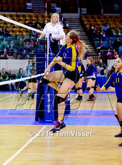 Thumbnail 2 in Weldon Valley vs. Flagler (CHSAA 1A Playoff) photogallery.