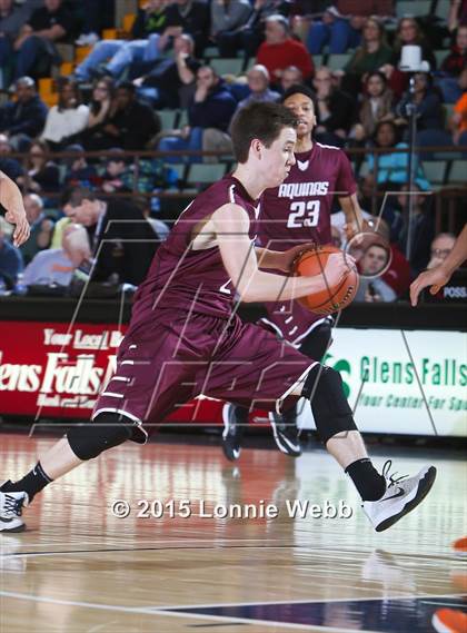 Thumbnail 3 in Brentwood vs Aquinas Institute (NYSPHSAA Class AA Semifinal) photogallery.