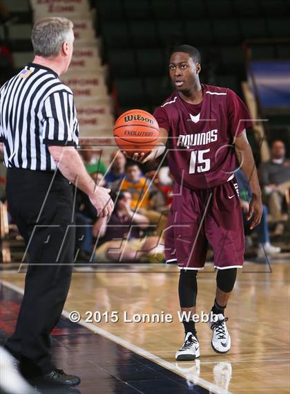 Thumbnail 3 in Brentwood vs Aquinas Institute (NYSPHSAA Class AA Semifinal) photogallery.