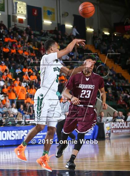 Thumbnail 3 in Brentwood vs Aquinas Institute (NYSPHSAA Class AA Semifinal) photogallery.