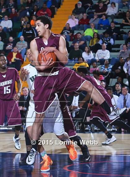 Thumbnail 1 in Brentwood vs Aquinas Institute (NYSPHSAA Class AA Semifinal) photogallery.
