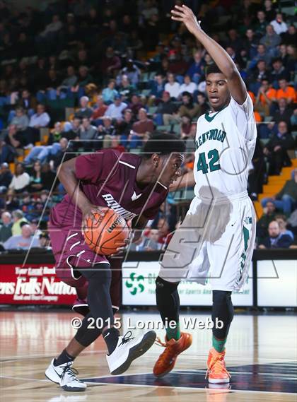 Thumbnail 2 in Brentwood vs Aquinas Institute (NYSPHSAA Class AA Semifinal) photogallery.