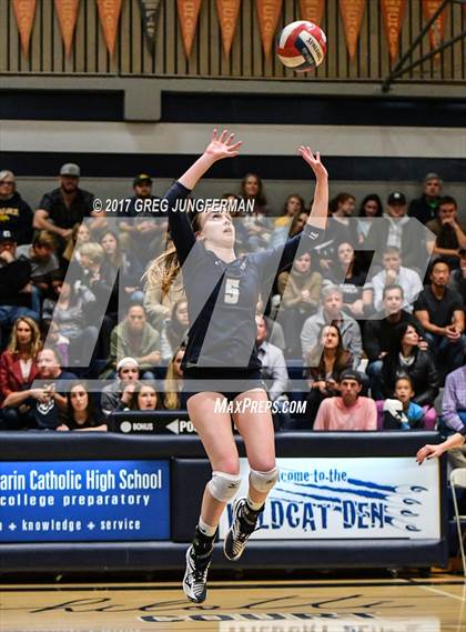 Thumbnail 3 in Turlock @ Marin Catholic (CIF NorCal Regional Open Division Semifinal) photogallery.