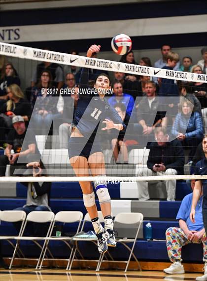 Thumbnail 2 in Turlock @ Marin Catholic (CIF NorCal Regional Open Division Semifinal) photogallery.