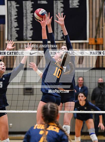 Thumbnail 3 in Turlock @ Marin Catholic (CIF NorCal Regional Open Division Semifinal) photogallery.
