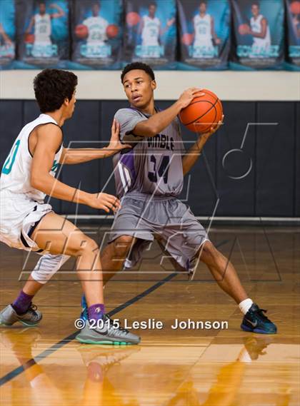 Thumbnail 1 in Humble vs Pasadena Memorial (McDonald's Texas Invitational) photogallery.