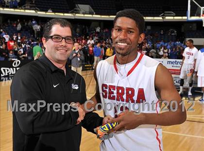 Thumbnail 1 in Lutheran vs. Serra (CIF SS D4AA Final) photogallery.