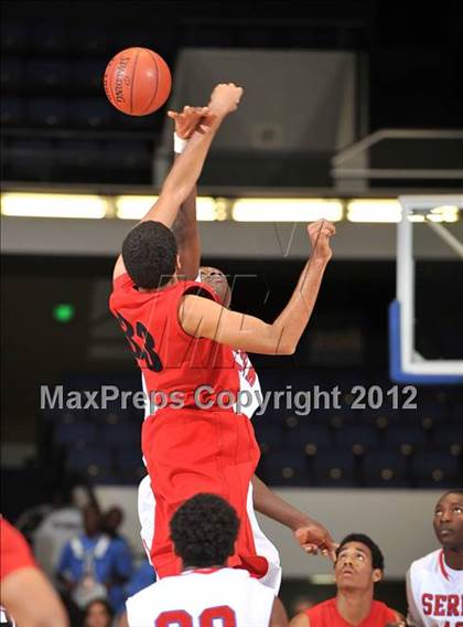 Thumbnail 1 in Lutheran vs. Serra (CIF SS D4AA Final) photogallery.
