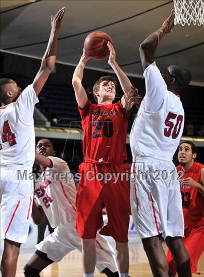 Thumbnail 2 in Lutheran vs. Serra (CIF SS D4AA Final) photogallery.