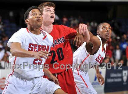 Thumbnail 1 in Lutheran vs. Serra (CIF SS D4AA Final) photogallery.