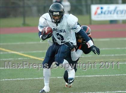 Thumbnail 3 in Ansonia vs. Montville (CIAC Class S Semifinal) photogallery.
