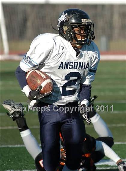 Thumbnail 2 in Ansonia vs. Montville (CIAC Class S Semifinal) photogallery.