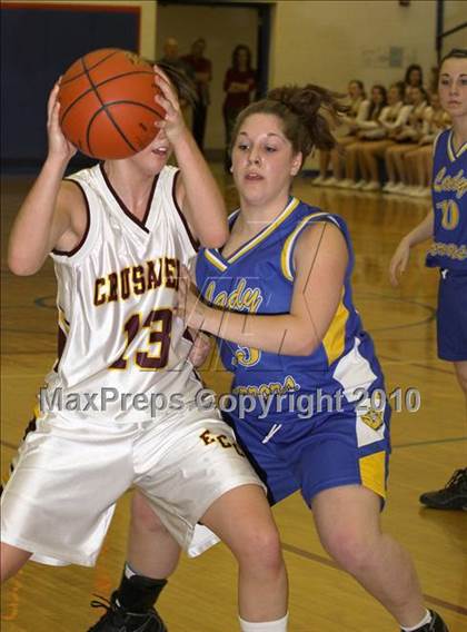 Thumbnail 2 in Elk County Catholic vs Otto Eldred (District 9 Class A Semifinal) photogallery.