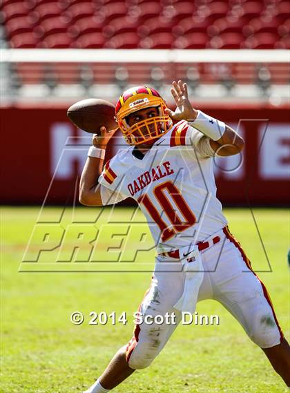 Thumbnail 2 in Oakdale vs. Manteca @ Levi's Stadium photogallery.
