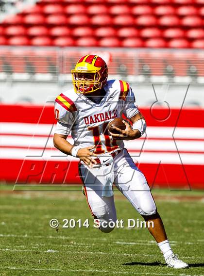 Thumbnail 1 in Oakdale vs. Manteca @ Levi's Stadium photogallery.