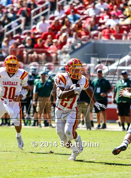 Thumbnail 2 in Oakdale vs. Manteca @ Levi's Stadium photogallery.