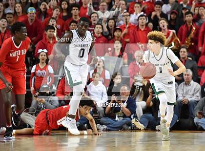 Thumbnail 1 in Mater Dei vs. Chino Hills (CIF SS Playoff Open DIV Semi Final) photogallery.