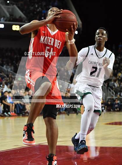 Thumbnail 3 in Mater Dei vs. Chino Hills (CIF SS Playoff Open DIV Semi Final) photogallery.