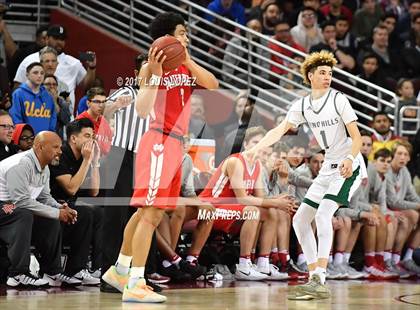 Thumbnail 2 in Mater Dei vs. Chino Hills (CIF SS Playoff Open DIV Semi Final) photogallery.