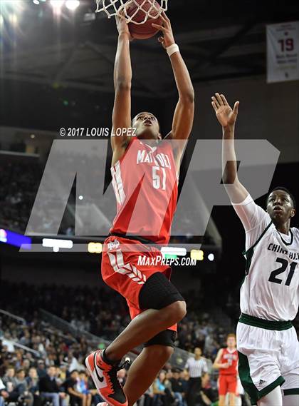 Thumbnail 2 in Mater Dei vs. Chino Hills (CIF SS Playoff Open DIV Semi Final) photogallery.