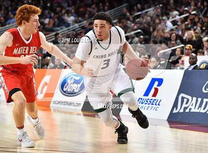 Thumbnail 3 in Mater Dei vs. Chino Hills (CIF SS Playoff Open DIV Semi Final) photogallery.