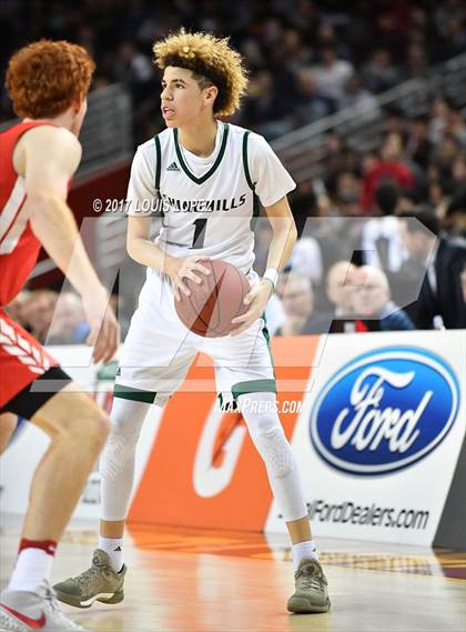Thumbnail 2 in Mater Dei vs. Chino Hills (CIF SS Playoff Open DIV Semi Final) photogallery.