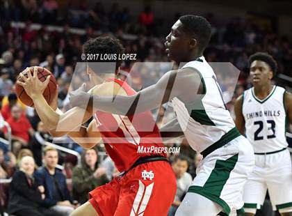 Thumbnail 2 in Mater Dei vs. Chino Hills (CIF SS Playoff Open DIV Semi Final) photogallery.