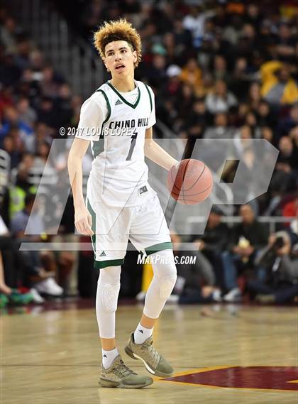 Thumbnail 2 in Mater Dei vs. Chino Hills (CIF SS Playoff Open DIV Semi Final) photogallery.