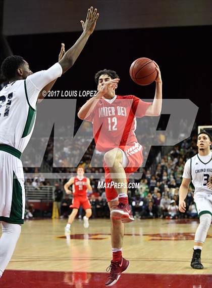Thumbnail 1 in Mater Dei vs. Chino Hills (CIF SS Playoff Open DIV Semi Final) photogallery.
