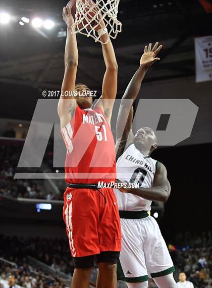 Thumbnail 2 in Mater Dei vs. Chino Hills (CIF SS Playoff Open DIV Semi Final) photogallery.