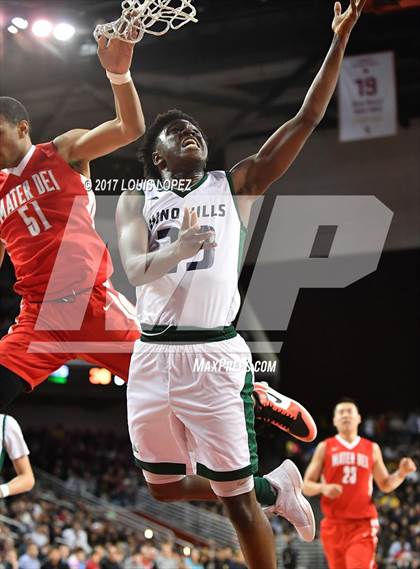 Thumbnail 1 in Mater Dei vs. Chino Hills (CIF SS Playoff Open DIV Semi Final) photogallery.
