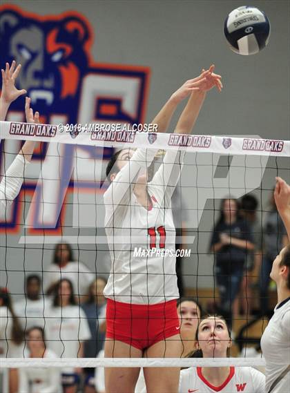 Thumbnail 3 in The Woodlands vs. Klein Collins (UIL 6A Quarterfinal Playoff) photogallery.