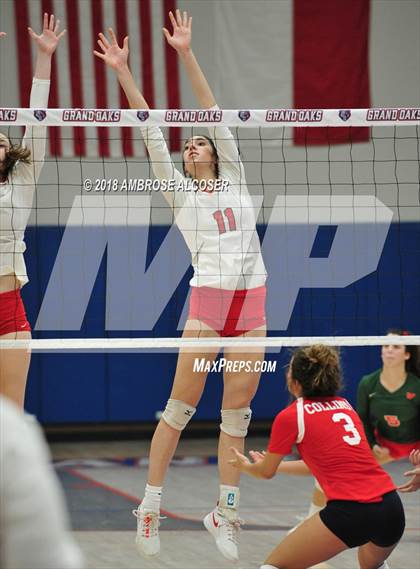 Thumbnail 1 in The Woodlands vs. Klein Collins (UIL 6A Quarterfinal Playoff) photogallery.
