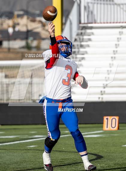 Thumbnail 3 in Water Canyon vs Rich (UHSAA 8-player Semifinal) photogallery.