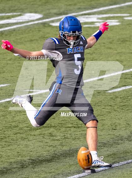 Thumbnail 3 in Water Canyon vs Rich (UHSAA 8-player Semifinal) photogallery.