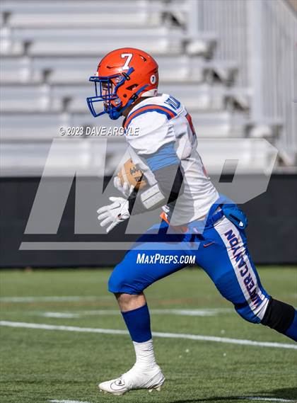 Thumbnail 3 in Water Canyon vs Rich (UHSAA 8-player Semifinal) photogallery.