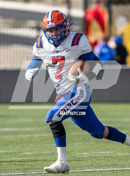 Thumbnail 1 in Water Canyon vs Rich (UHSAA 8-player Semifinal) photogallery.