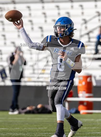 Thumbnail 2 in Water Canyon vs Rich (UHSAA 8-player Semifinal) photogallery.
