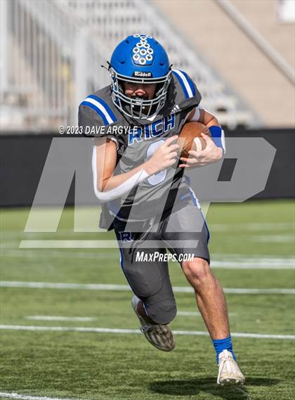 Thumbnail 2 in Water Canyon vs Rich (UHSAA 8-player Semifinal) photogallery.
