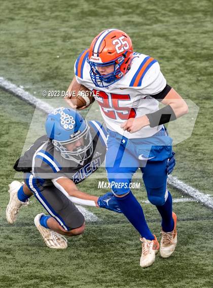 Thumbnail 1 in Water Canyon vs Rich (UHSAA 8-player Semifinal) photogallery.