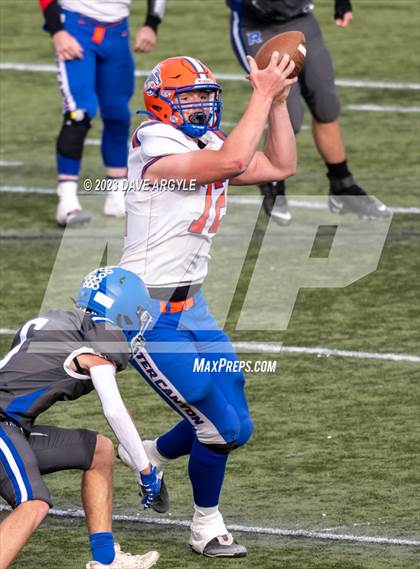 Thumbnail 3 in Water Canyon vs Rich (UHSAA 8-player Semifinal) photogallery.