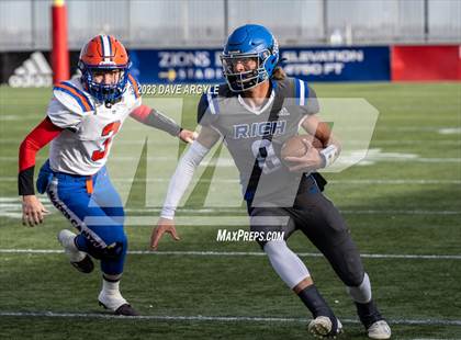 Thumbnail 1 in Water Canyon vs Rich (UHSAA 8-player Semifinal) photogallery.