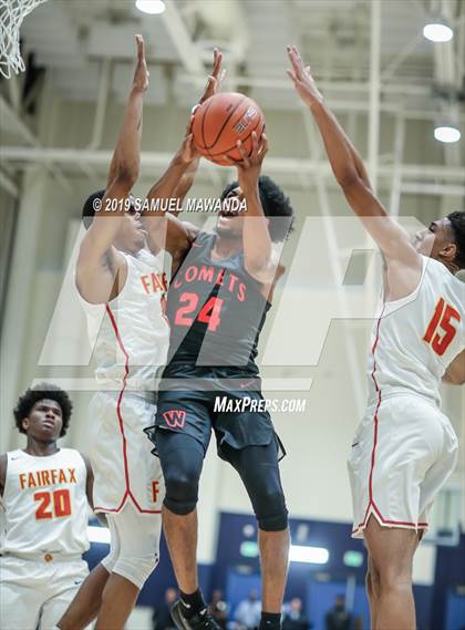 Thumbnail 1 in Fairfax vs Westchester (CIF LACS Open Division Finals) photogallery.
