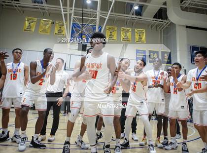 Thumbnail 1 in Fairfax vs Westchester (CIF LACS Open Division Finals) photogallery.