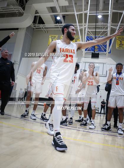 Thumbnail 3 in Fairfax vs Westchester (CIF LACS Open Division Finals) photogallery.