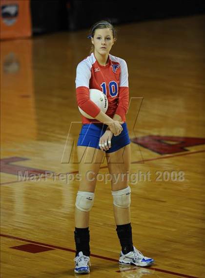 Thumbnail 1 in Cardinal Gibbons vs. West Henderson (NCHSAA Girls Volleyball 2A Final) photogallery.