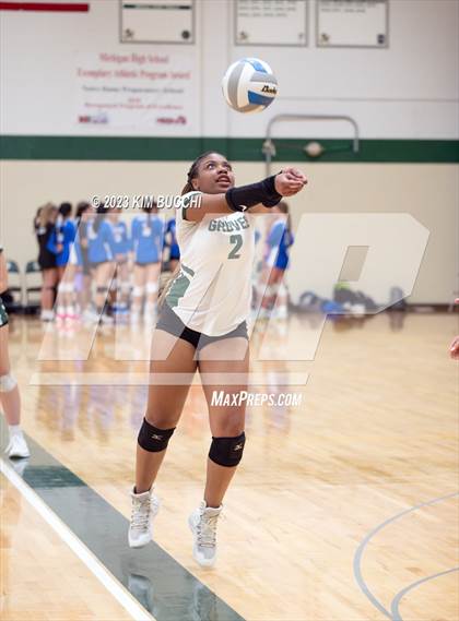 Thumbnail 2 in Groves vs Notre Dame Prep photogallery.