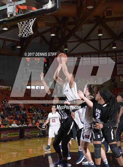 Thumbnail 1 in Modesto Christian vs. Sacramento (CIF SJS D2 Semifinal) photogallery.